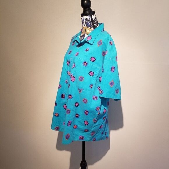 VINTAGE FRANK BUTTON SHIRT USA (B12) - Picture 6 of 8